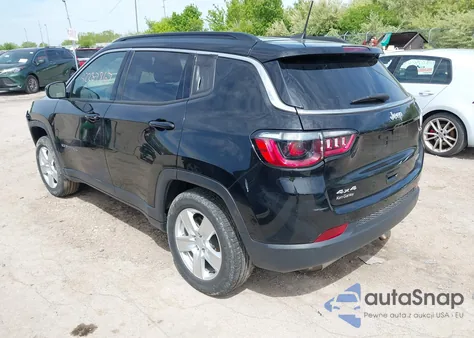 2022 Jeep Compass Latitude 4X4 from USA, damaged, VIN 3C4NJDBB8NT132250
